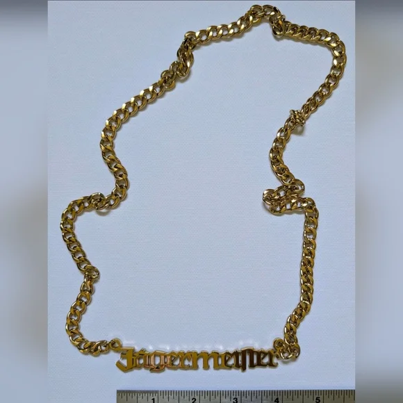 Jägermeister Promo Swag Bundle—Reversible Bucket Hat, Bar Towel, Necklace, Chips - Picture 7 of 7